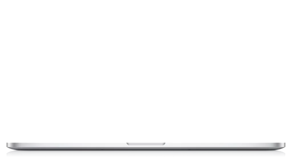 Imagem do Mac mostrando produto digital estilo Netflix